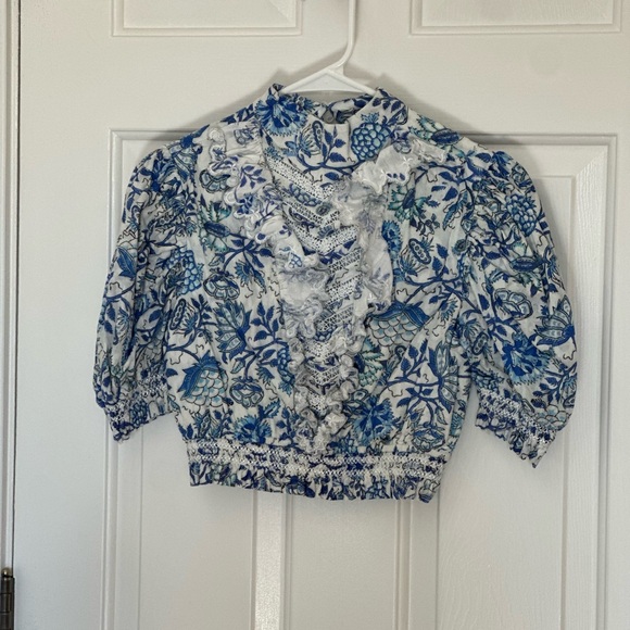 Hemant & Nandita Mala Crop Top - Picture 4 of 7